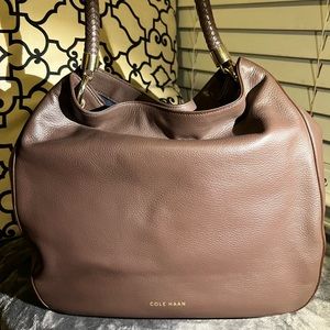 Cole Haan Brown leather Hobo Bag - New Condition w/ no call-outs